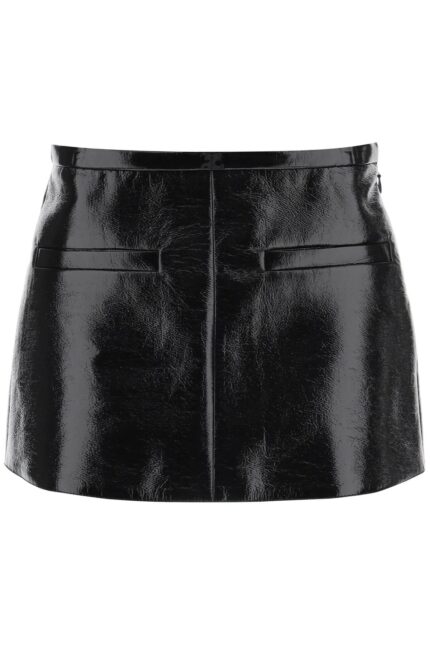 Courreges Vinyl Mini Skirt