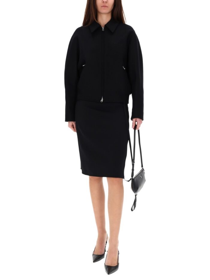 COURREGES WOOL BOMBER JACKET