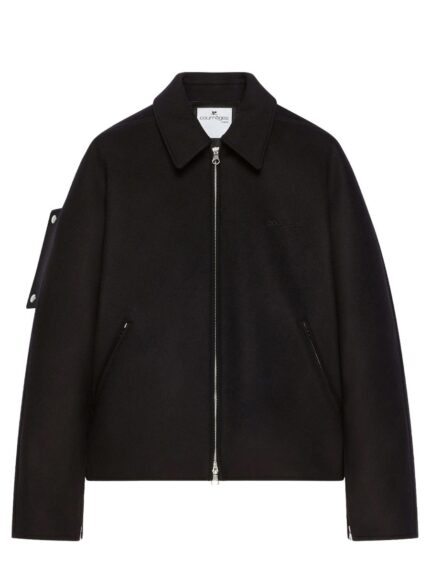COURREGES WOOL BOMBER JACKET