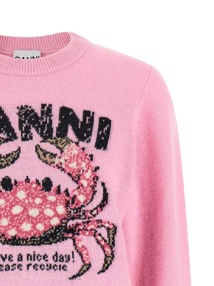 GANNI 'Crab' Sweater