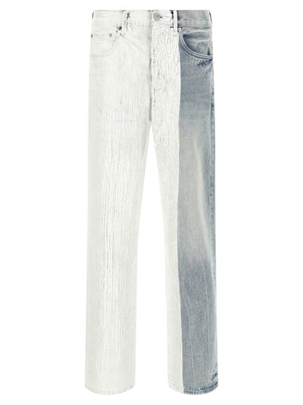 PURPLE 'Crackle Silver' Jeans