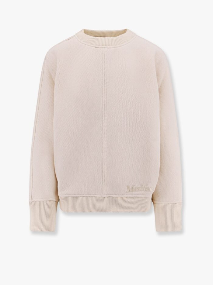 Cral Cotton Sweater With Max Mara Embroidery
