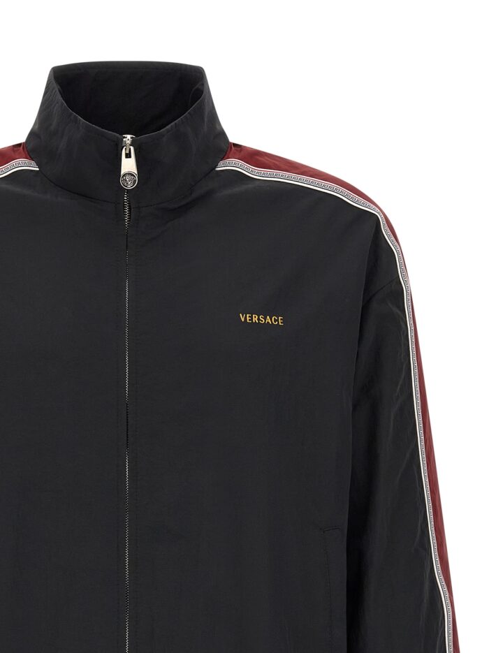 Versace Craquelé-effect Blouson