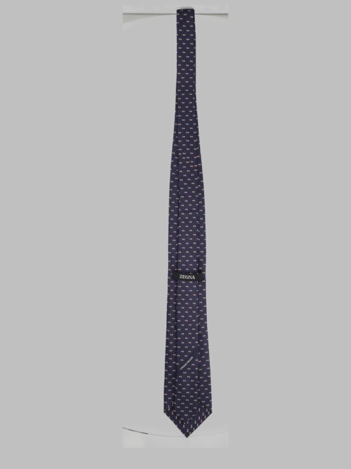 Zegna Cravatta In Seta Di Gelso
