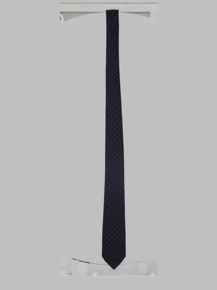 Ferragamo Cravatta In Seta Stampata