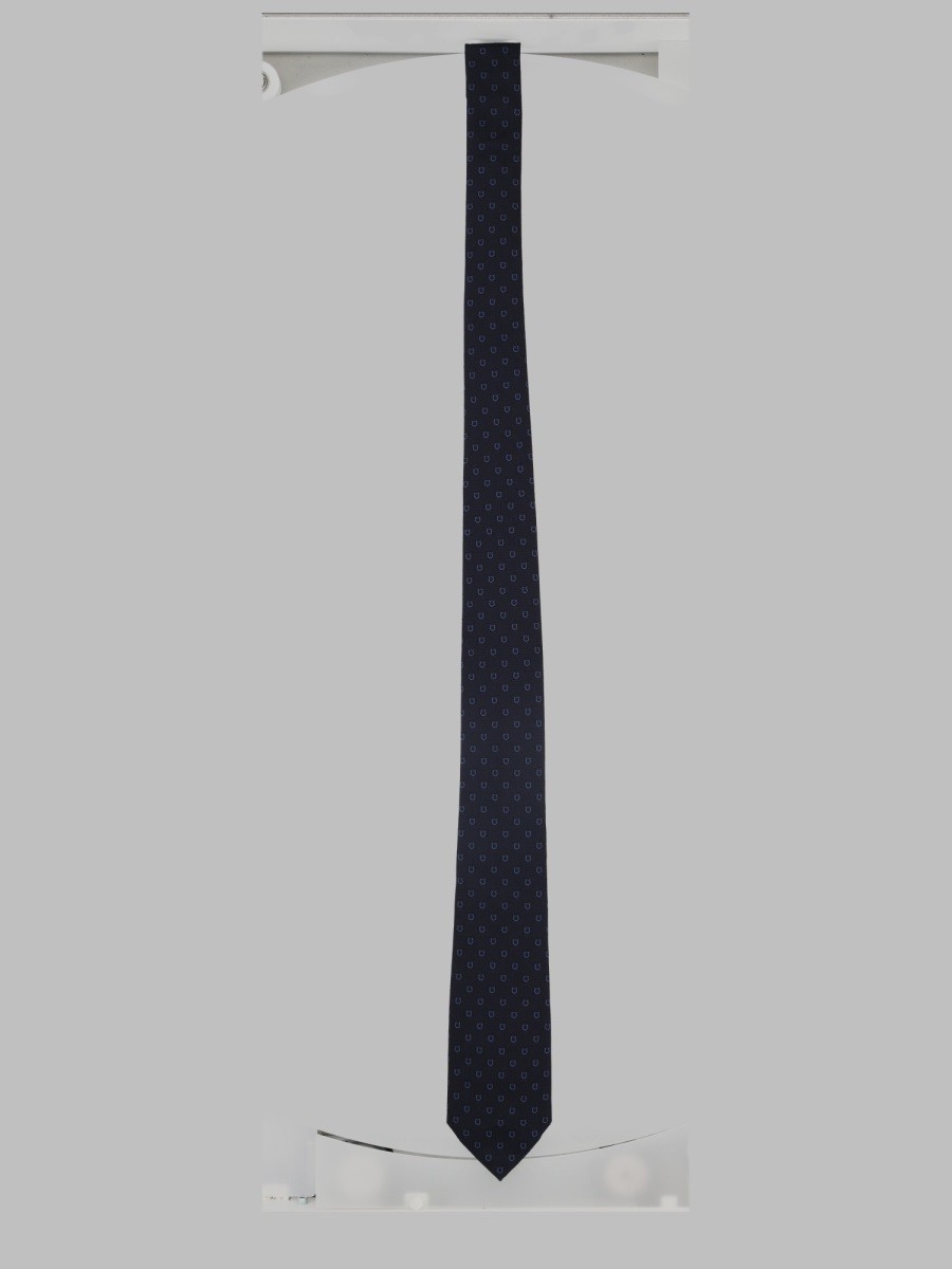 Ferragamo Cravatta In Seta Stampata