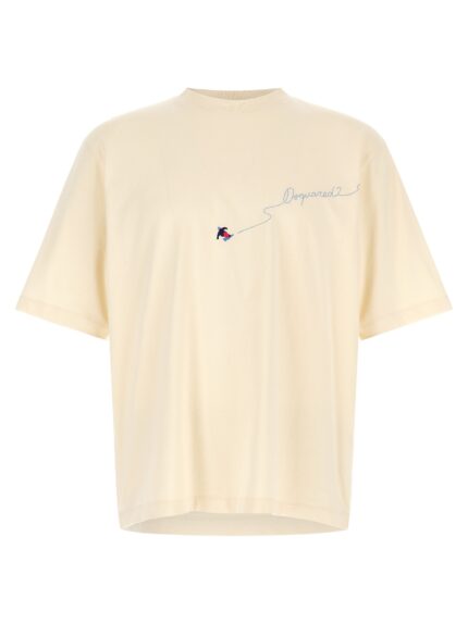Dsquared2 Cream 'Snowy Dream' T-shirt