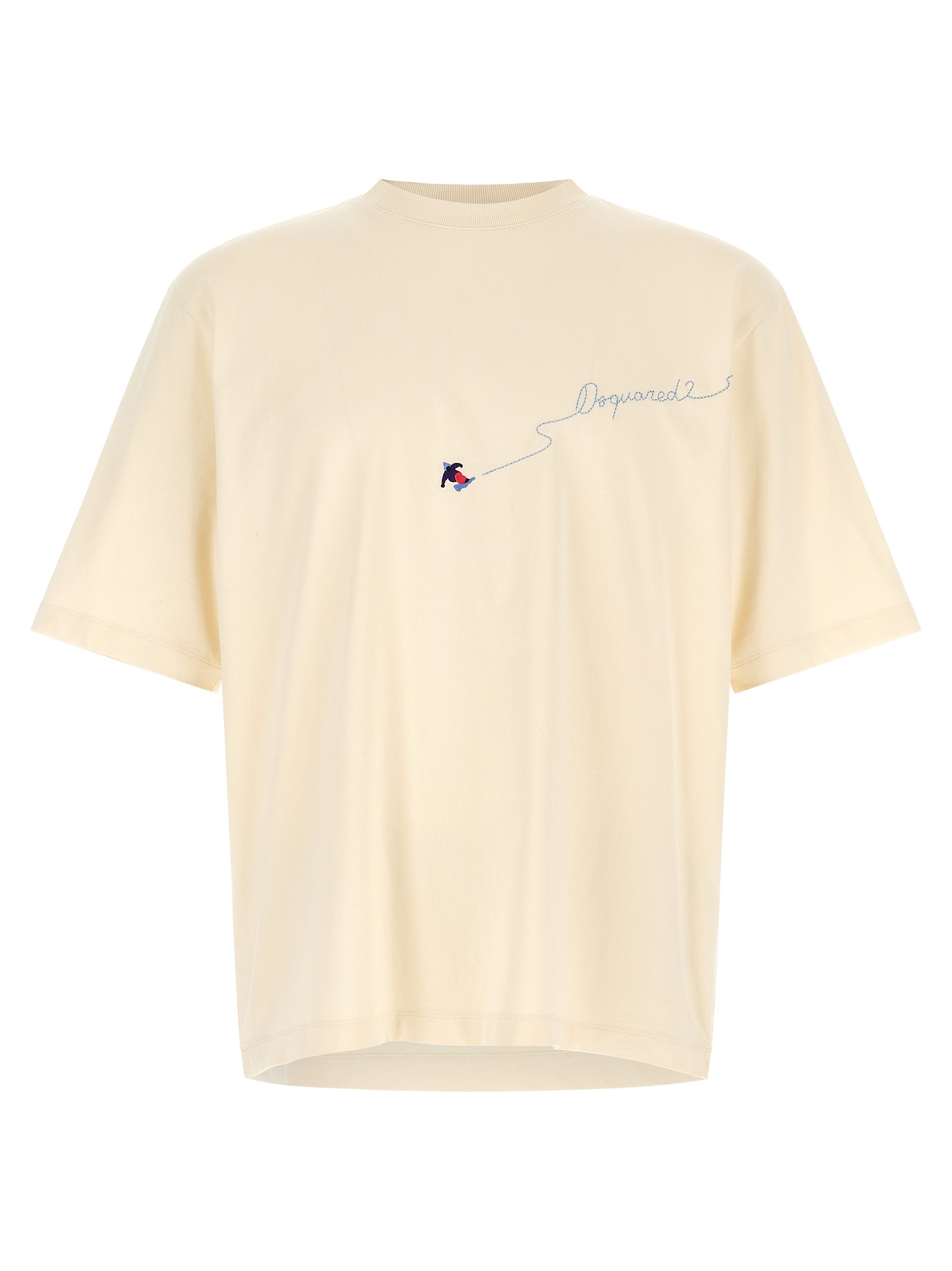 Dsquared2 Cream 'Snowy Dream' T-shirt