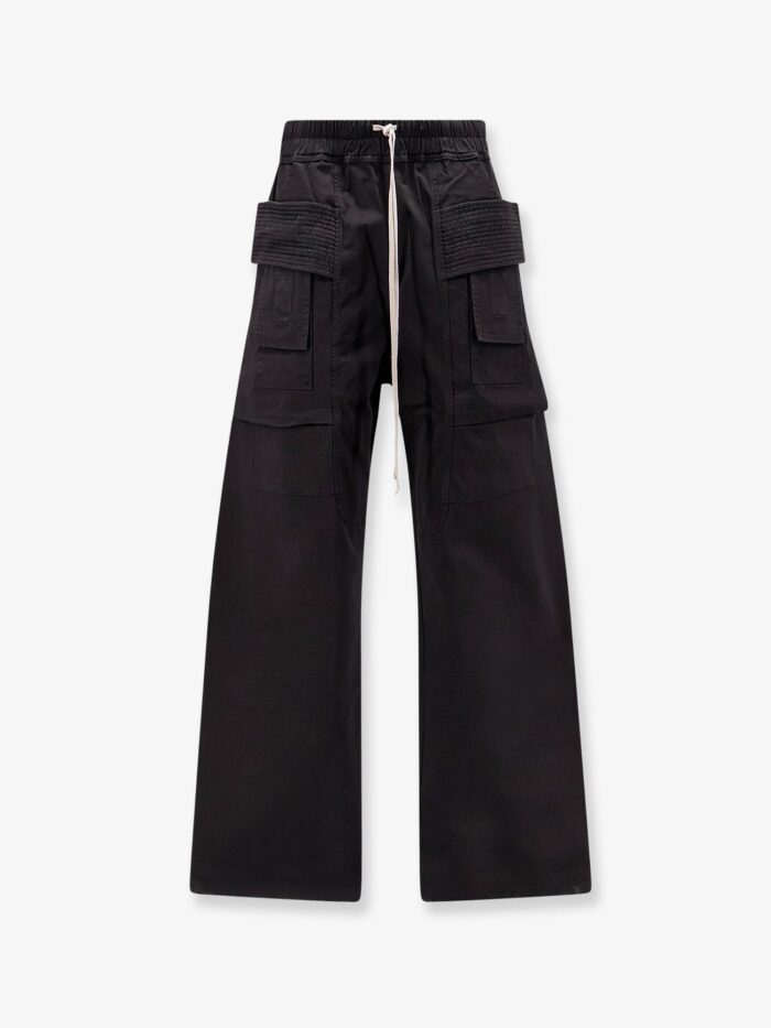 Drkshdw Creatch Wide Cotton Cargo Trousers