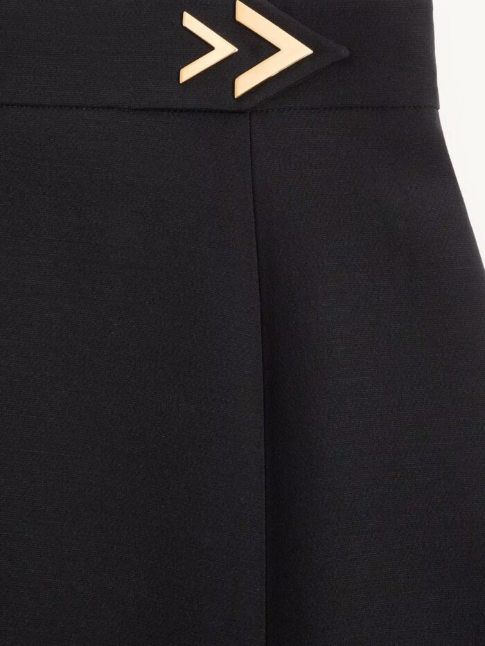 Valentino Garavani Crepe Couture Midi Skirt