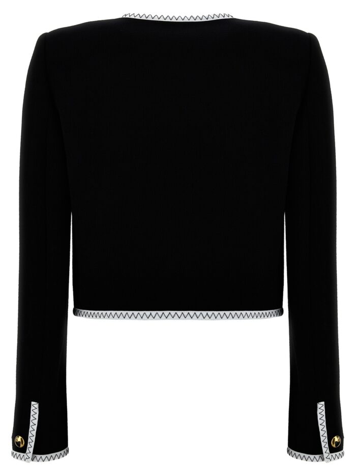 Moschino Crepe Short Jacket