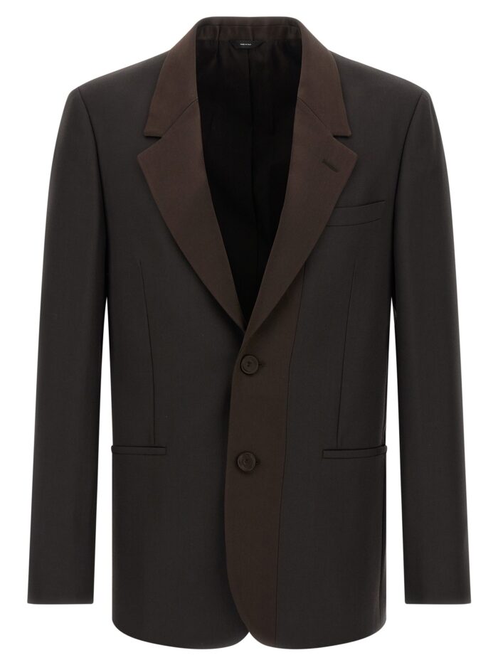 fendi crepe wool blazer Fendi Crepe Wool Blazer