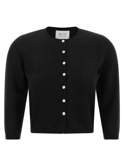 BE YOU Crew-neck Cardigan