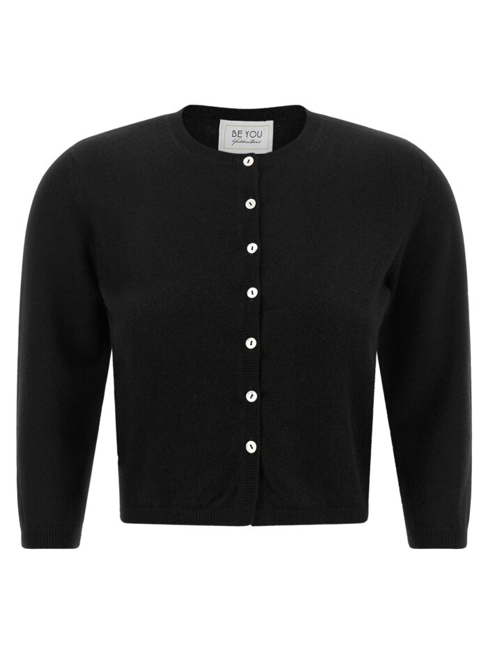 BE YOU Crew-neck Cardigan