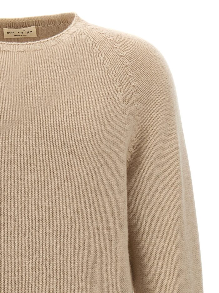 MA'RY'YA Crew-Neck Sweater
