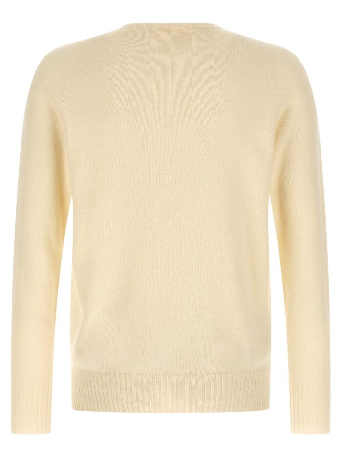MA'RY'YA Crew-Neck Sweater With Slits