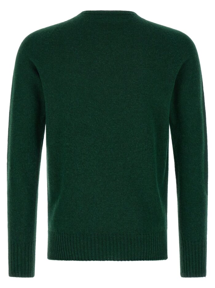 MA'RY'YA Crew-Neck Sweater With Slits