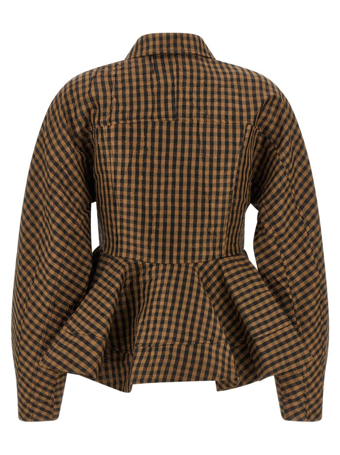 GANNI 'Crinckled Taffetà' Blouse