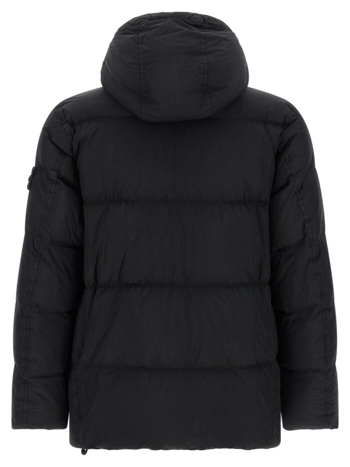 Stone Island Crinkled-effect Down Jacket