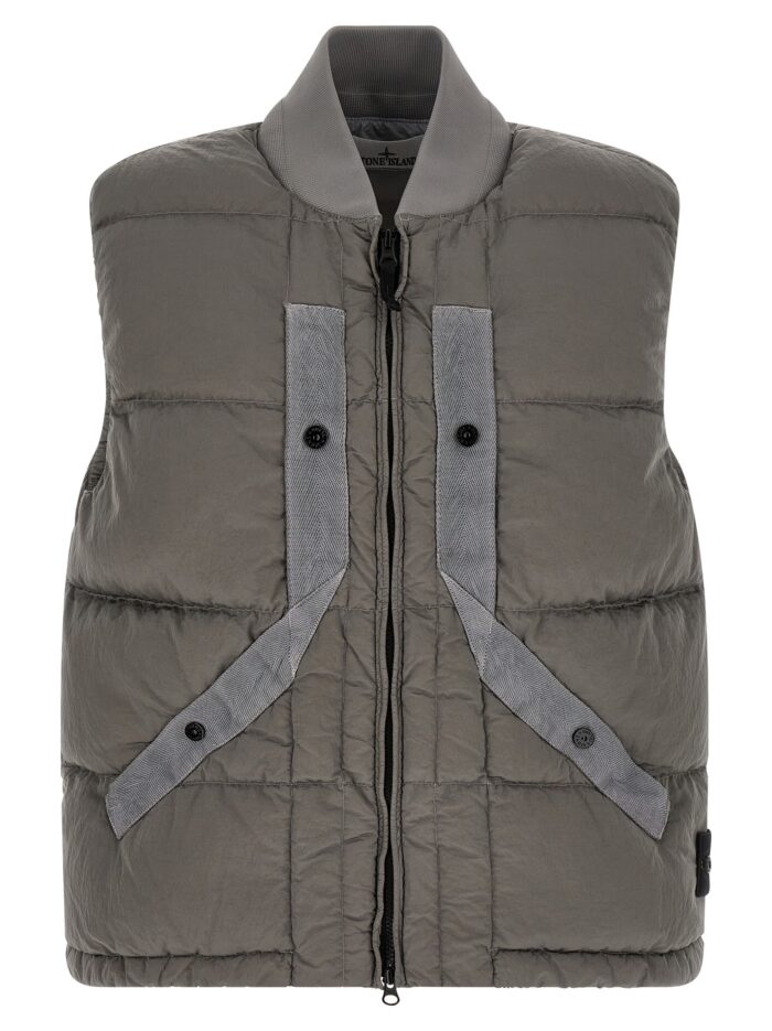 Stone Island Crinkled Effect Vest