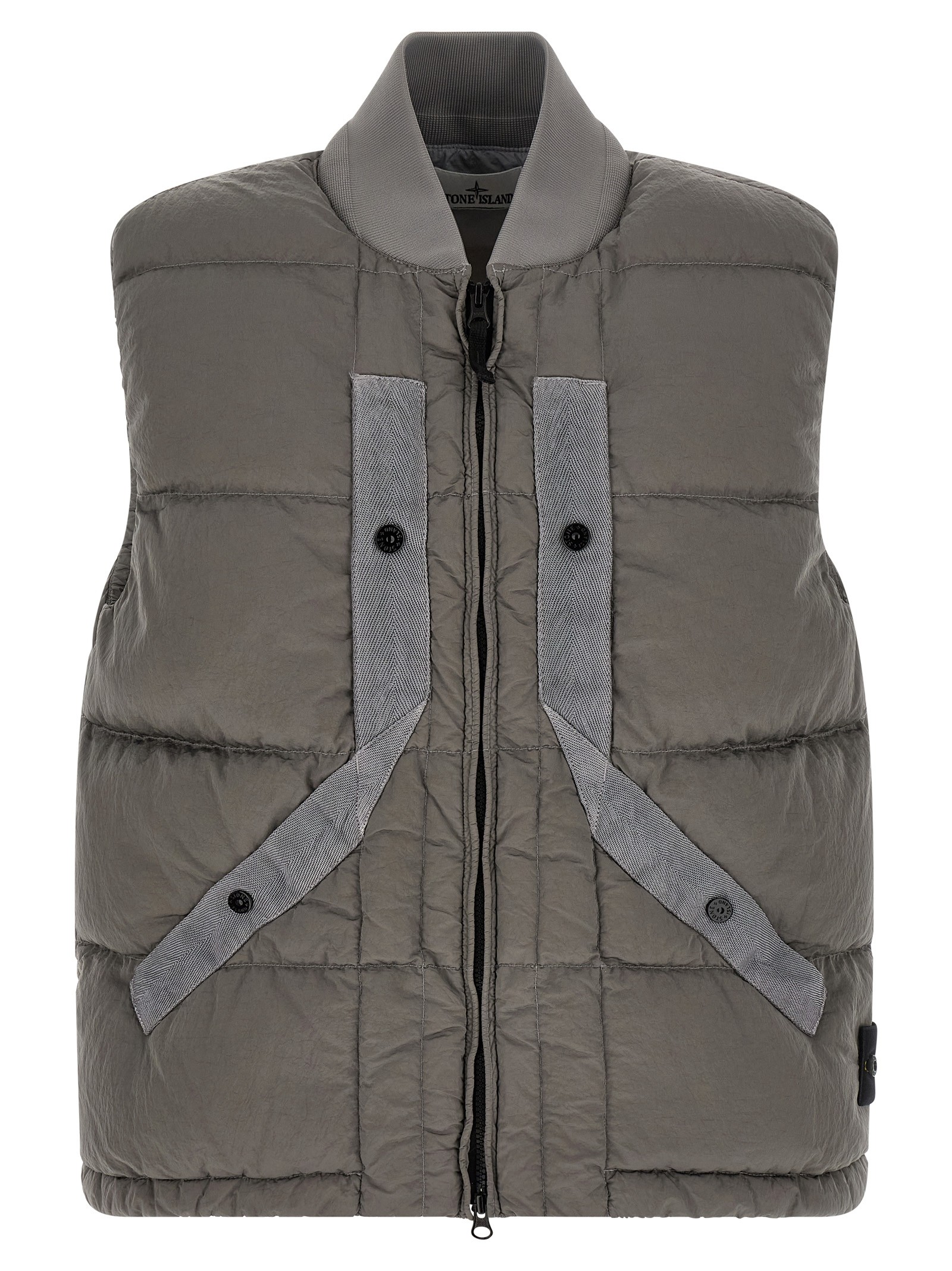Stone Island Crinkled Effect Vest