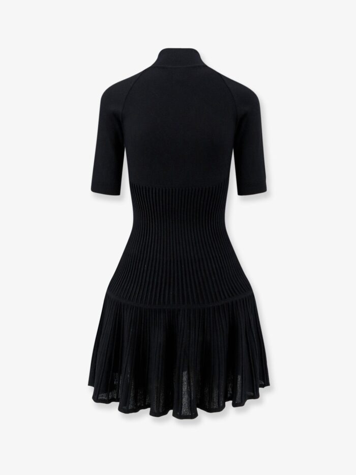 ALAIA Crinoline Wool Blend Short Dress