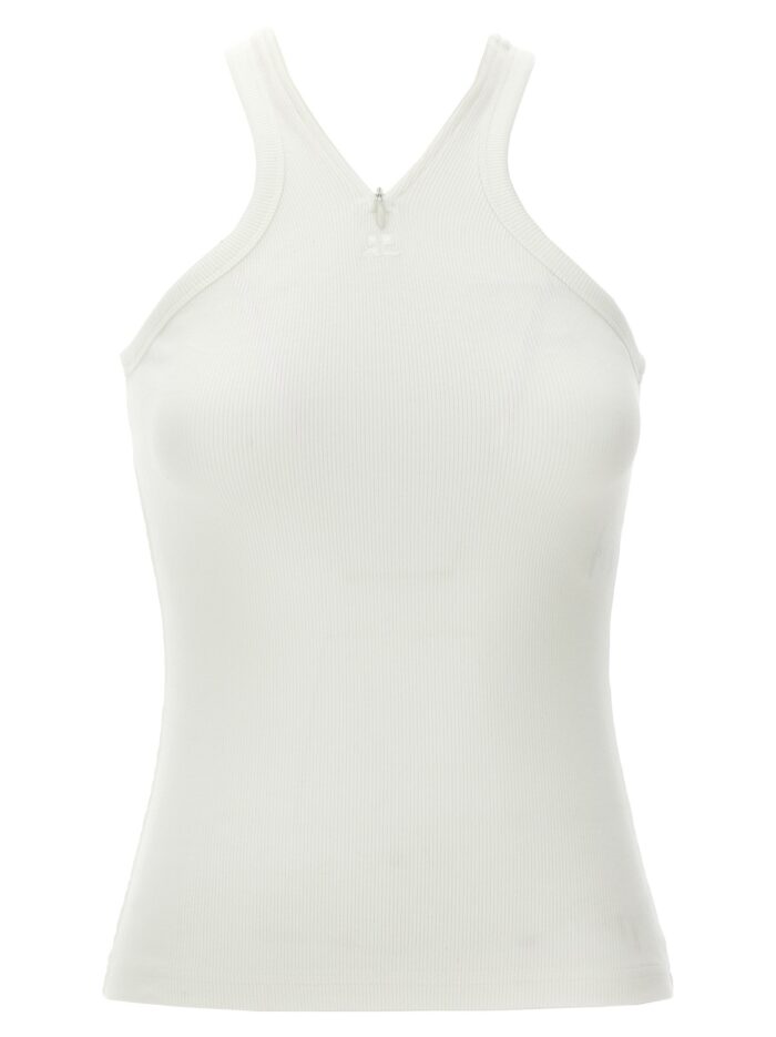 courreges 'criss cross 90's' tank top COURREGES 'Criss Cross 90's' Tank Top
