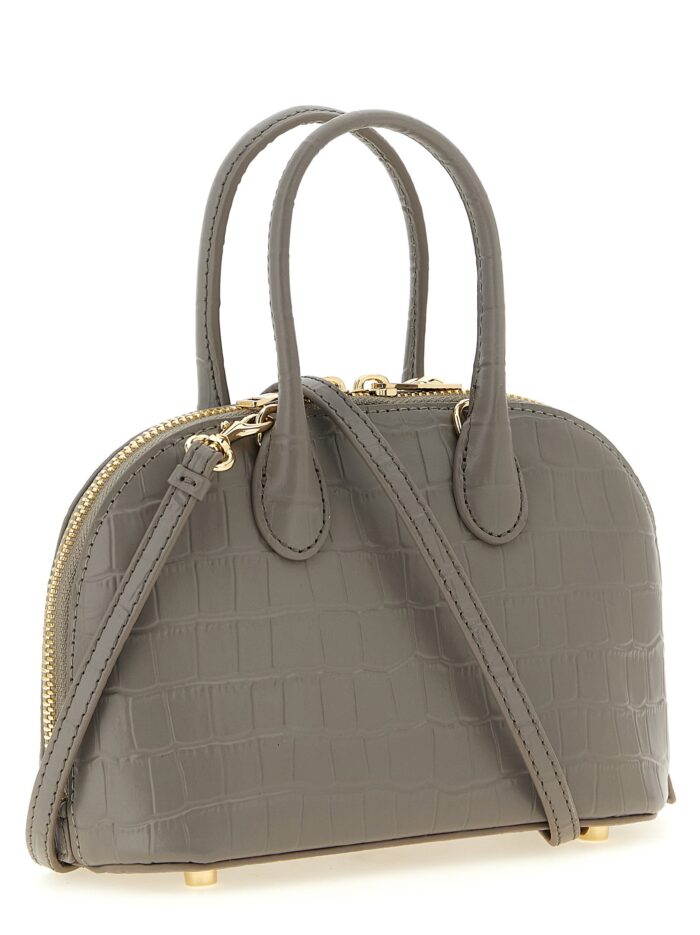 SELF PORTRAIT 'Croc Leather Mini Toast' Handbag