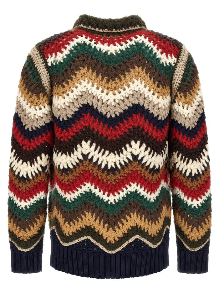 SACAI Crochet Cardigan