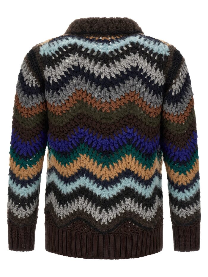 SACAI Crochet Cardigan