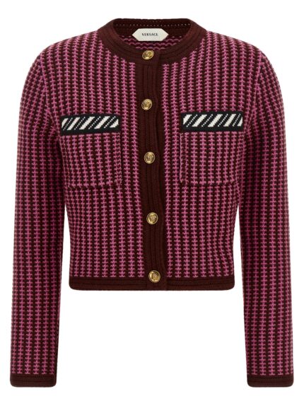 Versace Crochet Cardigan