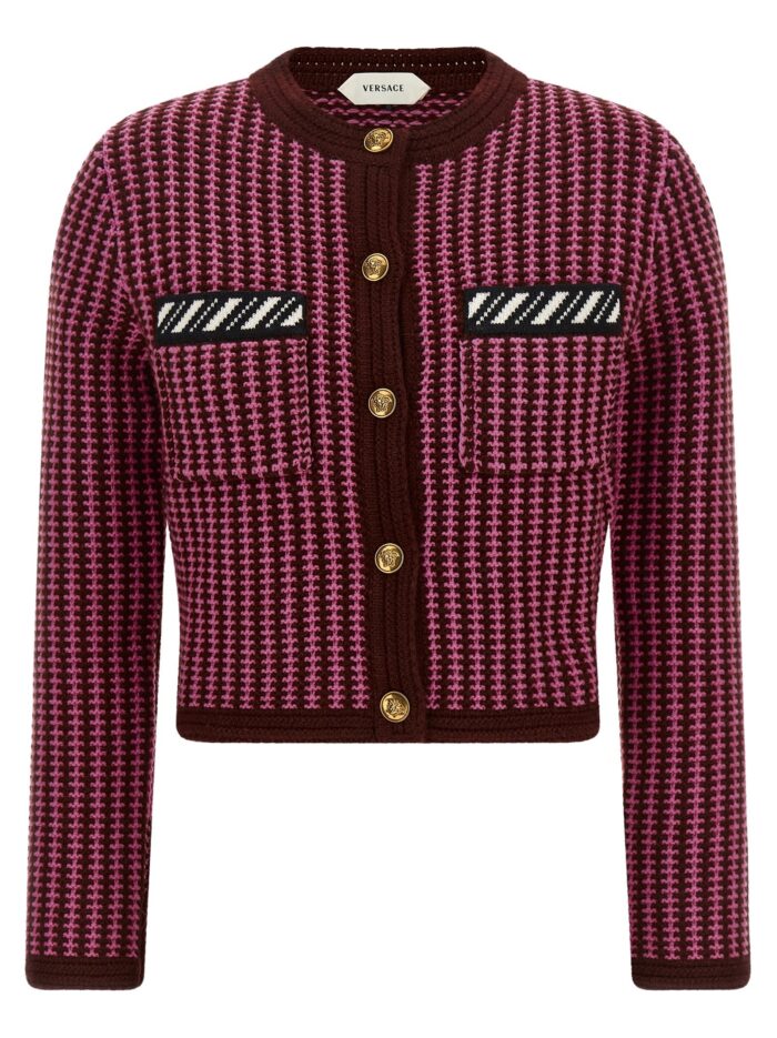 Versace Crochet Cardigan