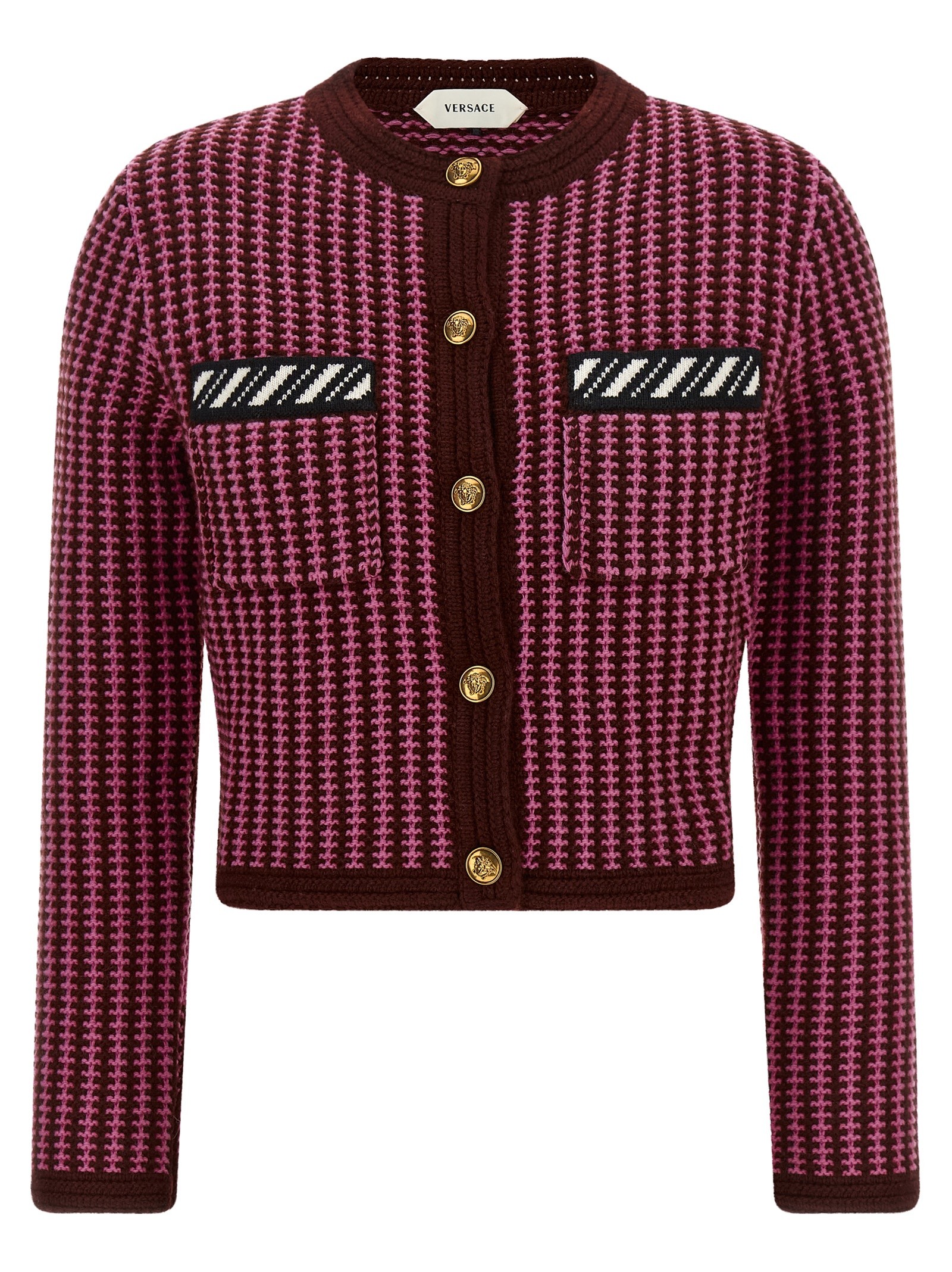 Versace Crochet Cardigan