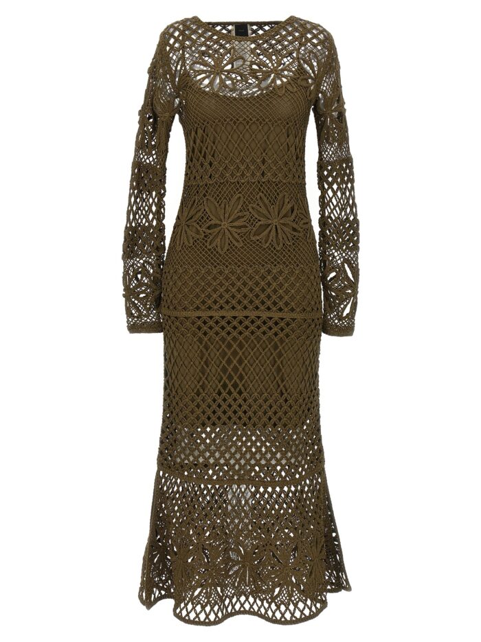 pinko crochet dress Pinko Crochet Dress