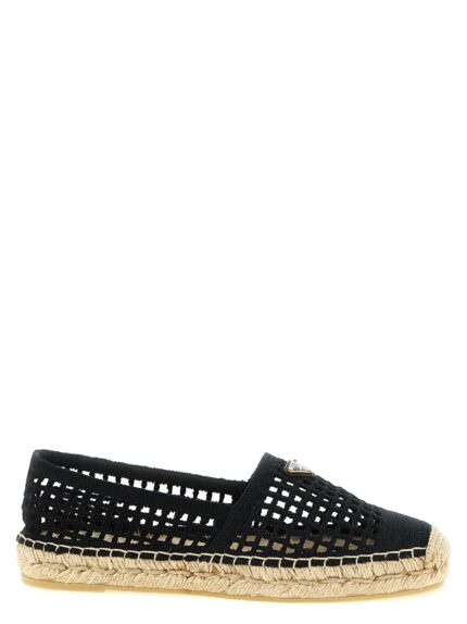 PRADA Crochet Knitted Espadrilles