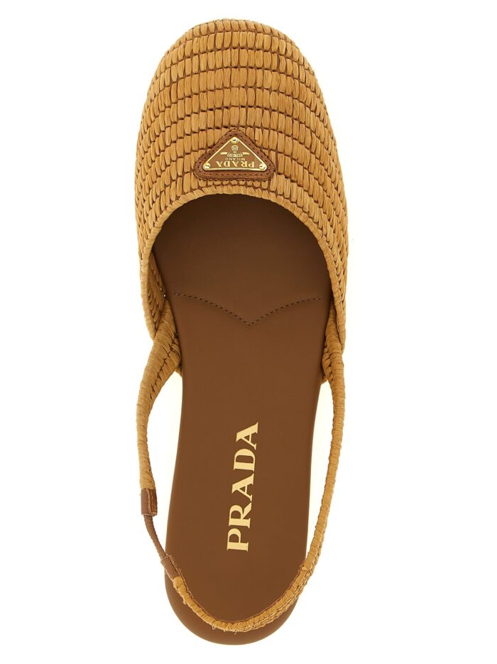 PRADA Crochet Slingback