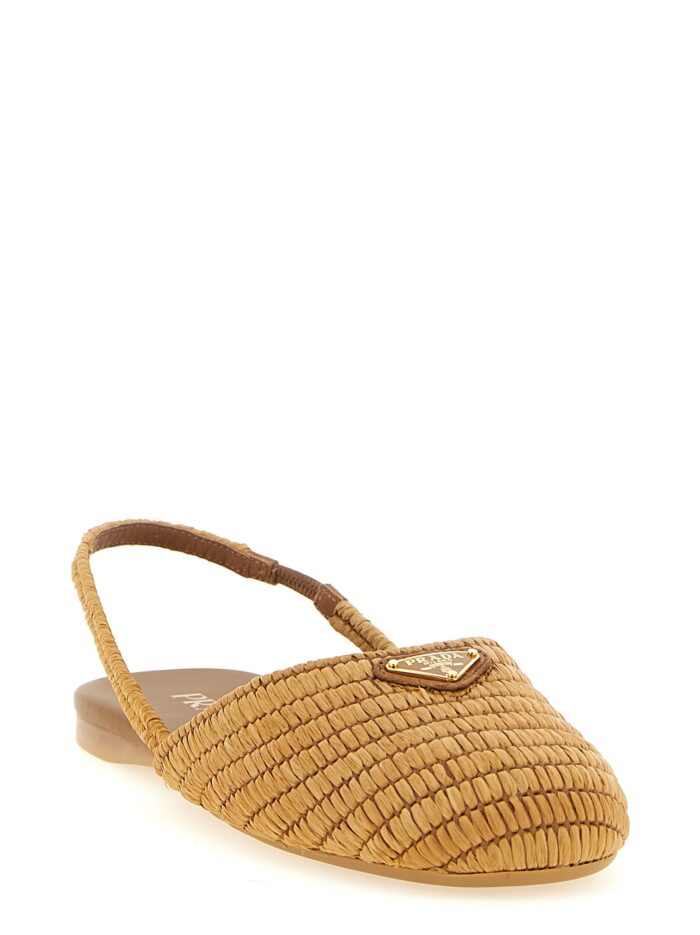 PRADA Crochet Slingback
