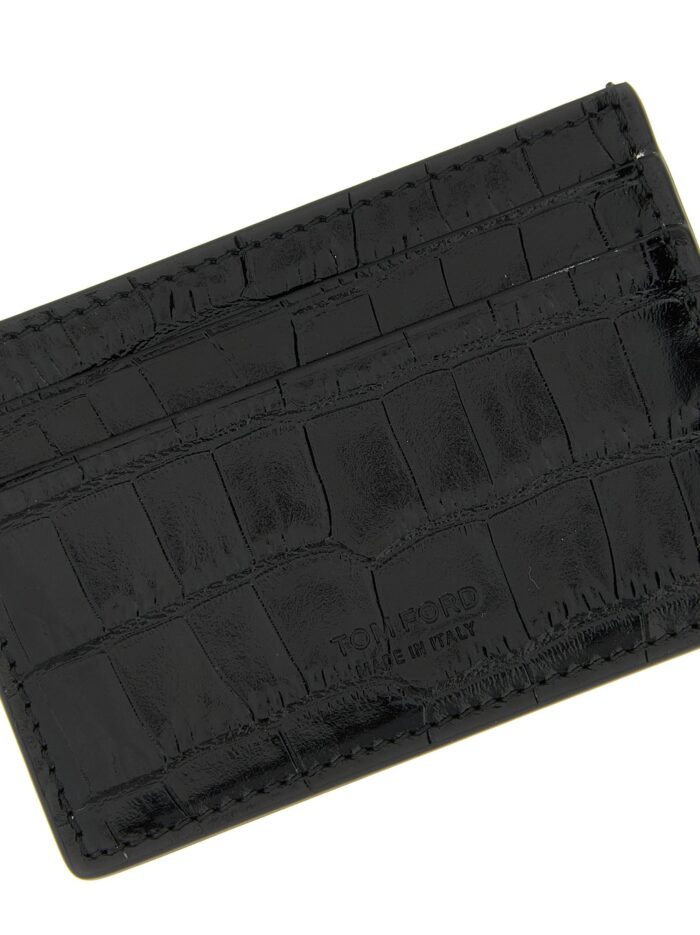 TOM FORD Crocodile Card Holder
