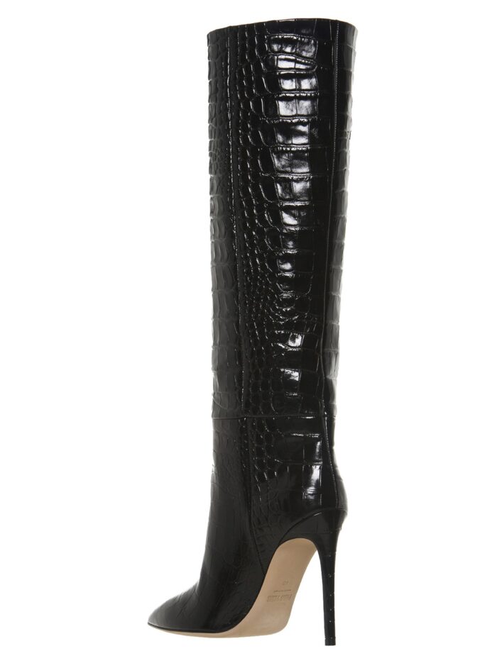 PARIS TEXAS Crocodile Print Boots