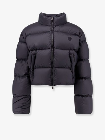 Gucci Crop Fit Down Jacket With Iconic Crest