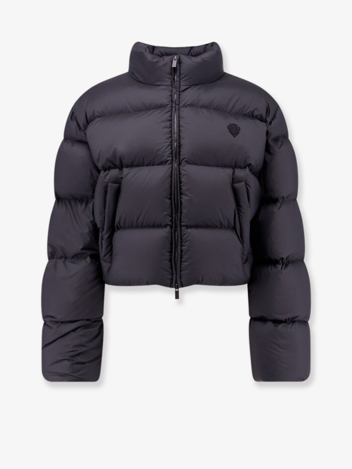 Gucci Crop Fit Down Jacket With Iconic Crest
