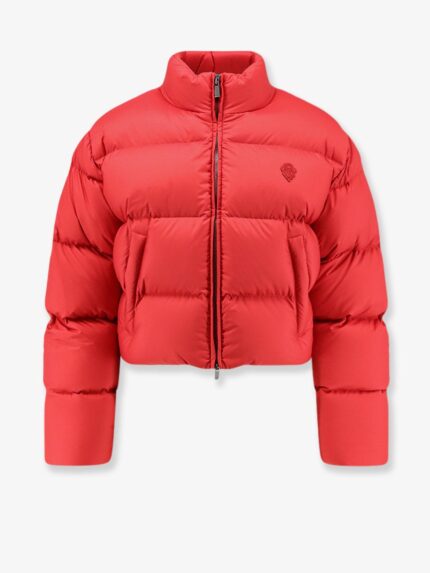 Gucci Crop Fit Down Jacket With Iconic Crest