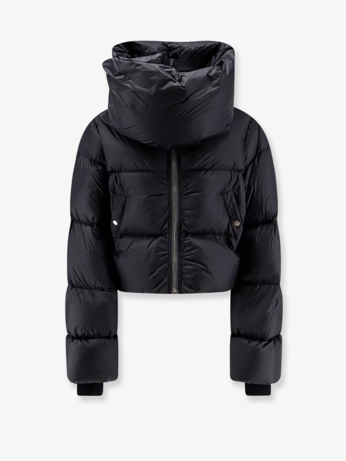rick owens crop fit nylon down jacket RICK OWENS Crop-fit Nylon Down Jacket