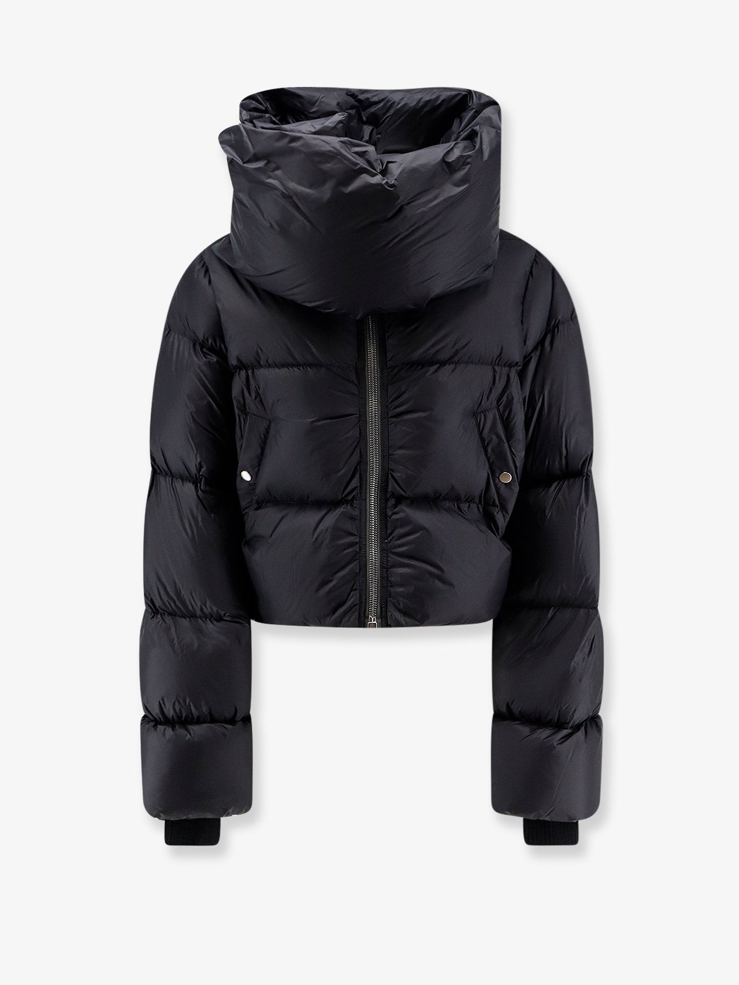 RICK OWENS Crop-fit Nylon Down Jacket