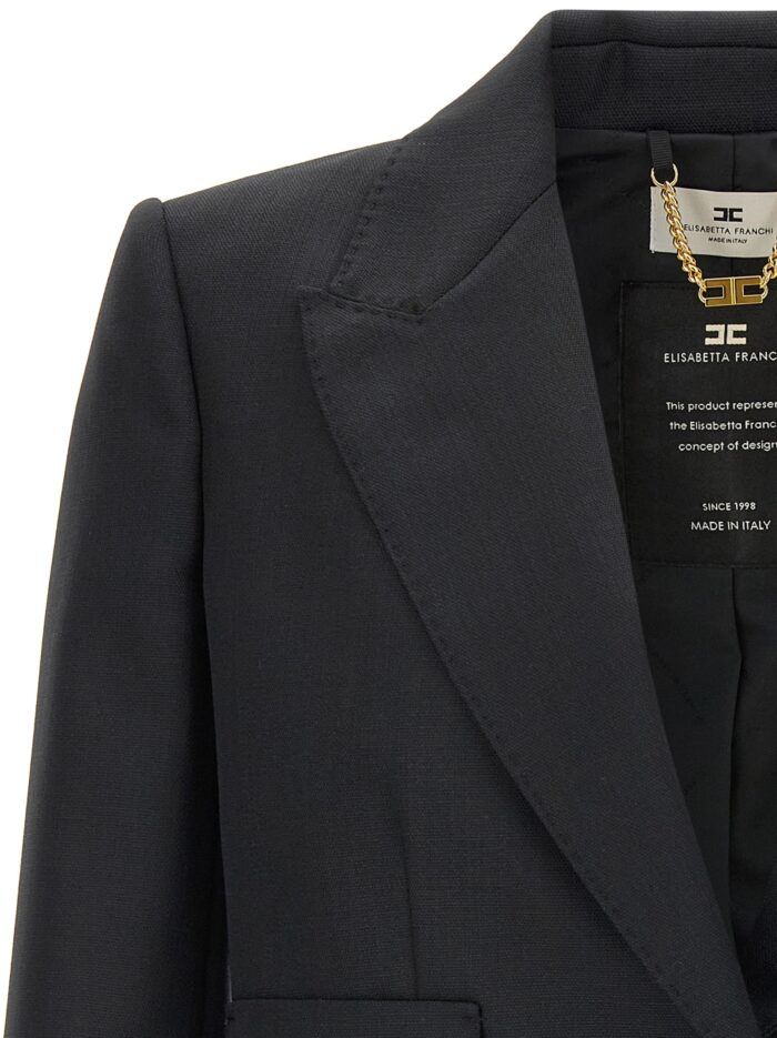 Elisabetta Franchi Cropped Blazer