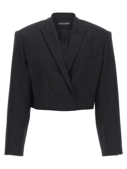 DAVID KOMA 'Cropped' Blazer