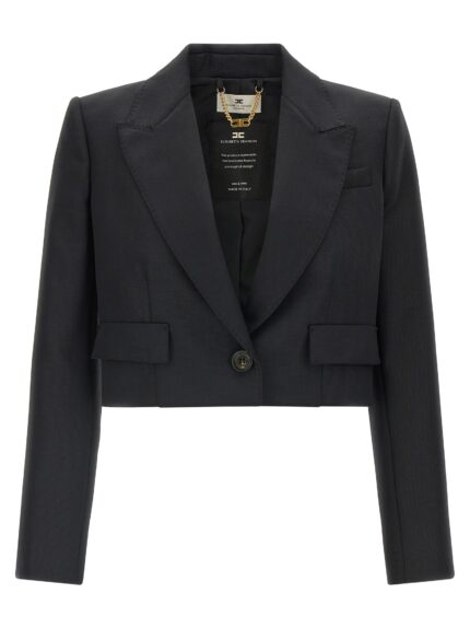 Elisabetta Franchi Cropped Blazer