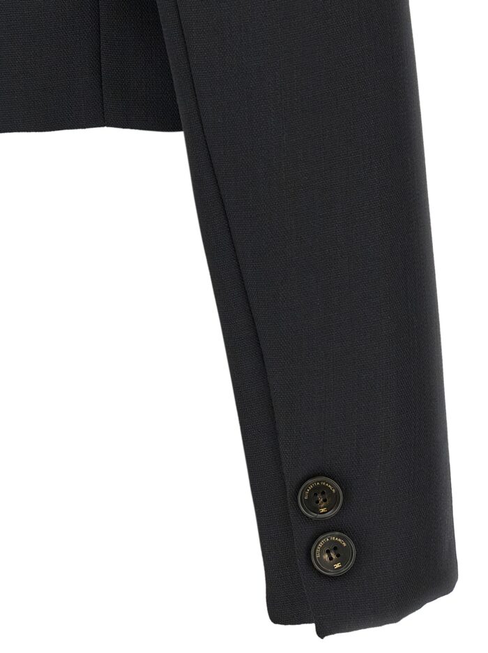 Elisabetta Franchi Cropped Blazer