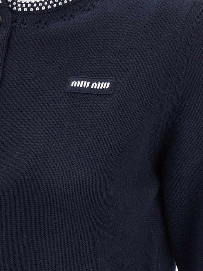 Miu Miu Cropped Cardigan