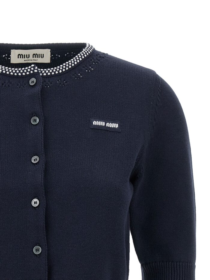 Miu Miu Cropped Cardigan